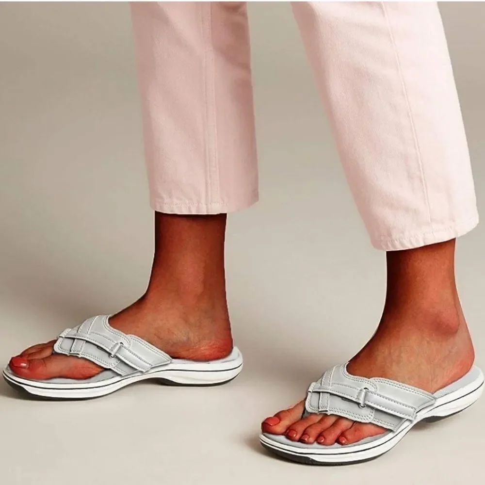 WOMEN CASUAL FLIP-FLOP COMFORTABLE SLIP-ON SANDALS